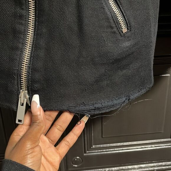 Gap Leather sleeve coat - Picture 3 of 6